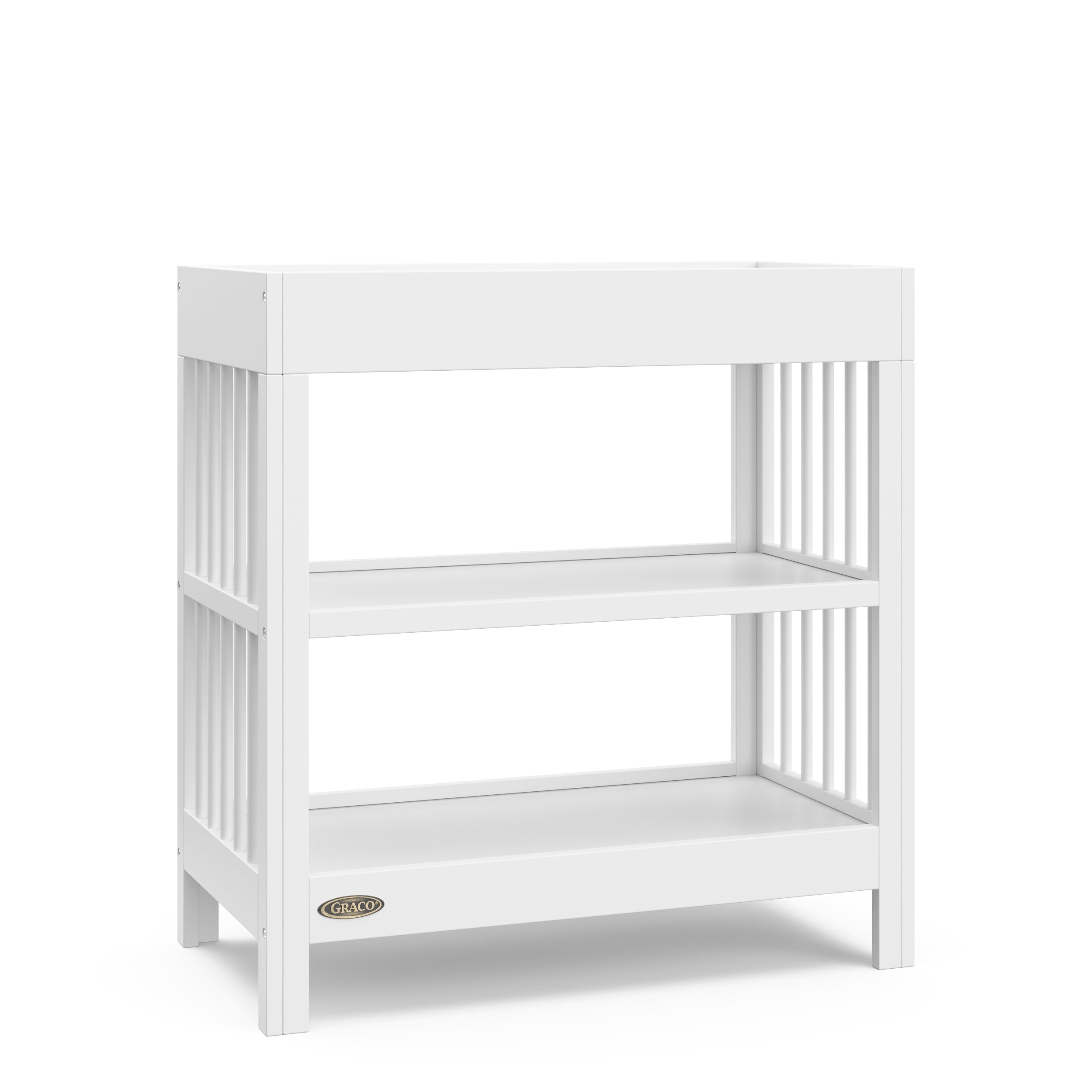 Graco® Teddi® Changing Table with Bonus Water-Resistant Changing Pad.