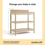 Alpine driftwood changing table style callout