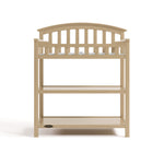 Graco driftwood changing table front view