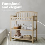 Graco driftwood changing table callout