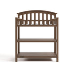 Graco hazelnut changing table front view