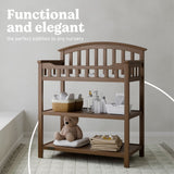 Graco hazelnut changing table callout