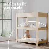 Graco driftwood customizable changing table callout