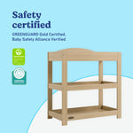 Graco driftwood customizable changing table callout
