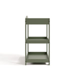 Graco olive customizable changing table side view