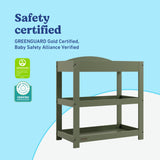 Graco olive customizable changing table callout