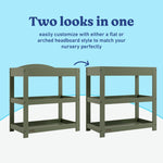 Graco olive customizable changing table callout