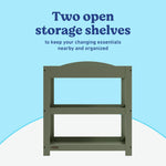 Graco olive customizable changing table callout