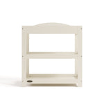 Graco frosted oat customizable changing table front view