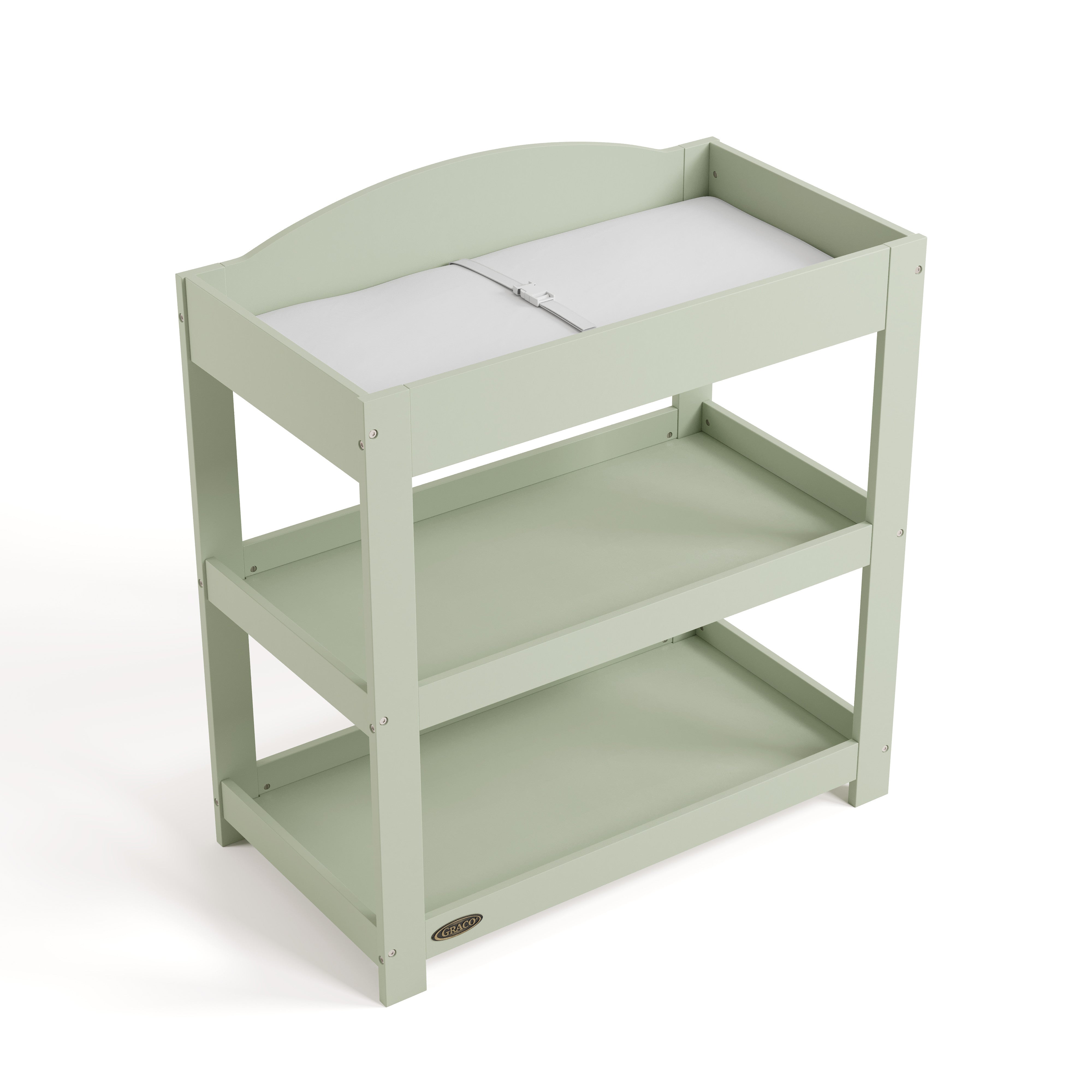 Graco sage customizable changing table top view