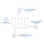 Storkcraft® / Graco® Toddler Safety Guardrail (Slats).