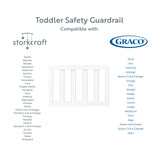Storkcraft® / Graco® Toddler Safety Guardrail (Slats).