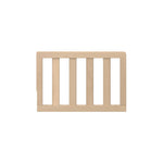 front view driftwood toddler safety guardrail
