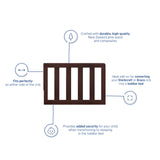 Storkcraft® / Graco® Toddler Safety Guardrail (Slats).