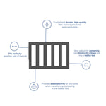 Storkcraft® / Graco® Toddler Safety Guardrail (Slats).