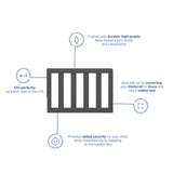 Storkcraft® / Graco® Toddler Safety Guardrail (Slats).