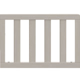 front view of brushed fog toddler safety guardrail