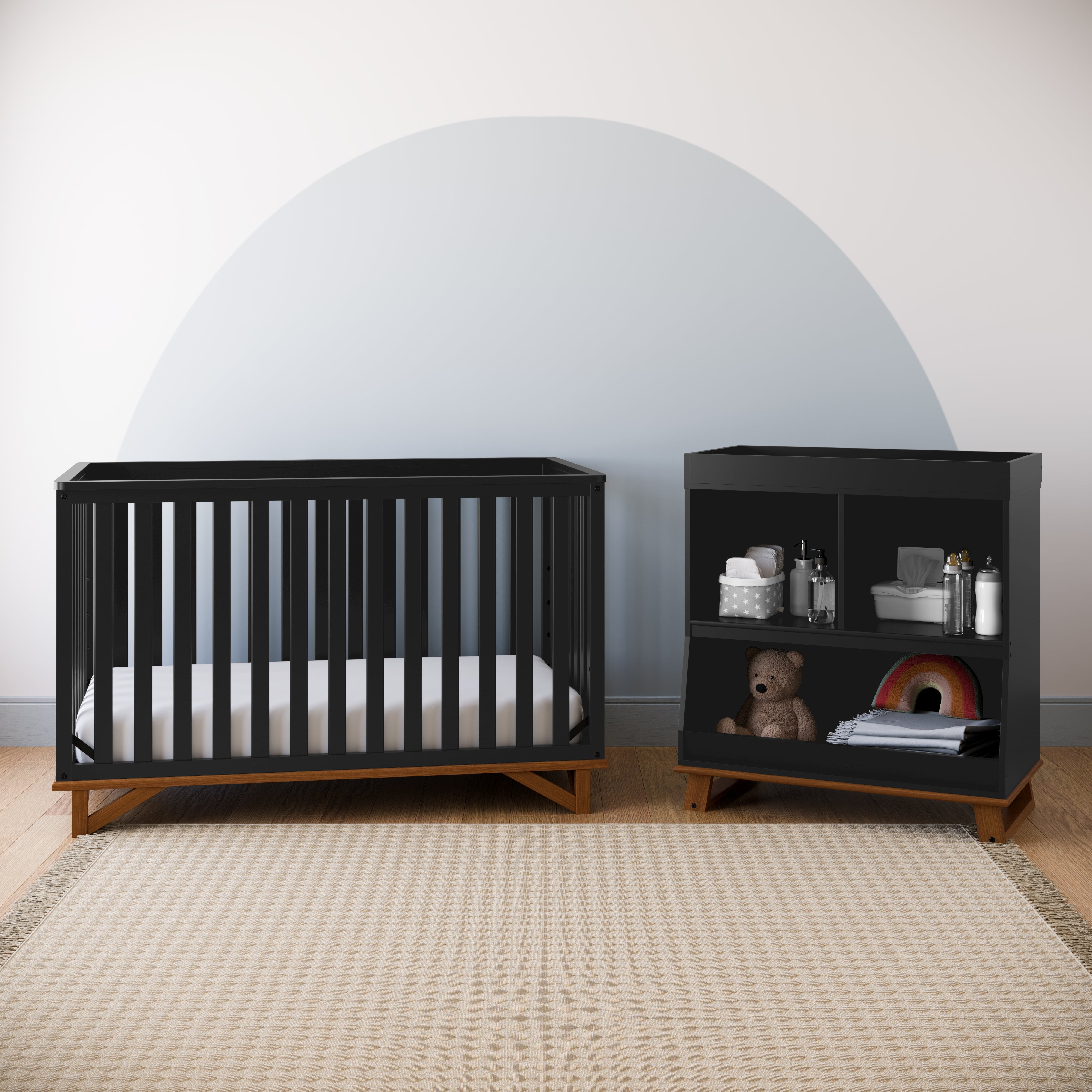 Storkcraft® Modern Convertible Changing Table.
