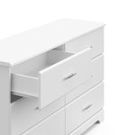 Storkcraft® Brookside 6 Drawer Double Dresser.