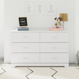 Storkcraft® Brookside 6 Drawer Double Dresser.