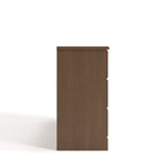 Brookside hazelnut 6 drawer dresser side view