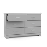 Storkcraft® Brookside 6 Drawer Double Dresser.