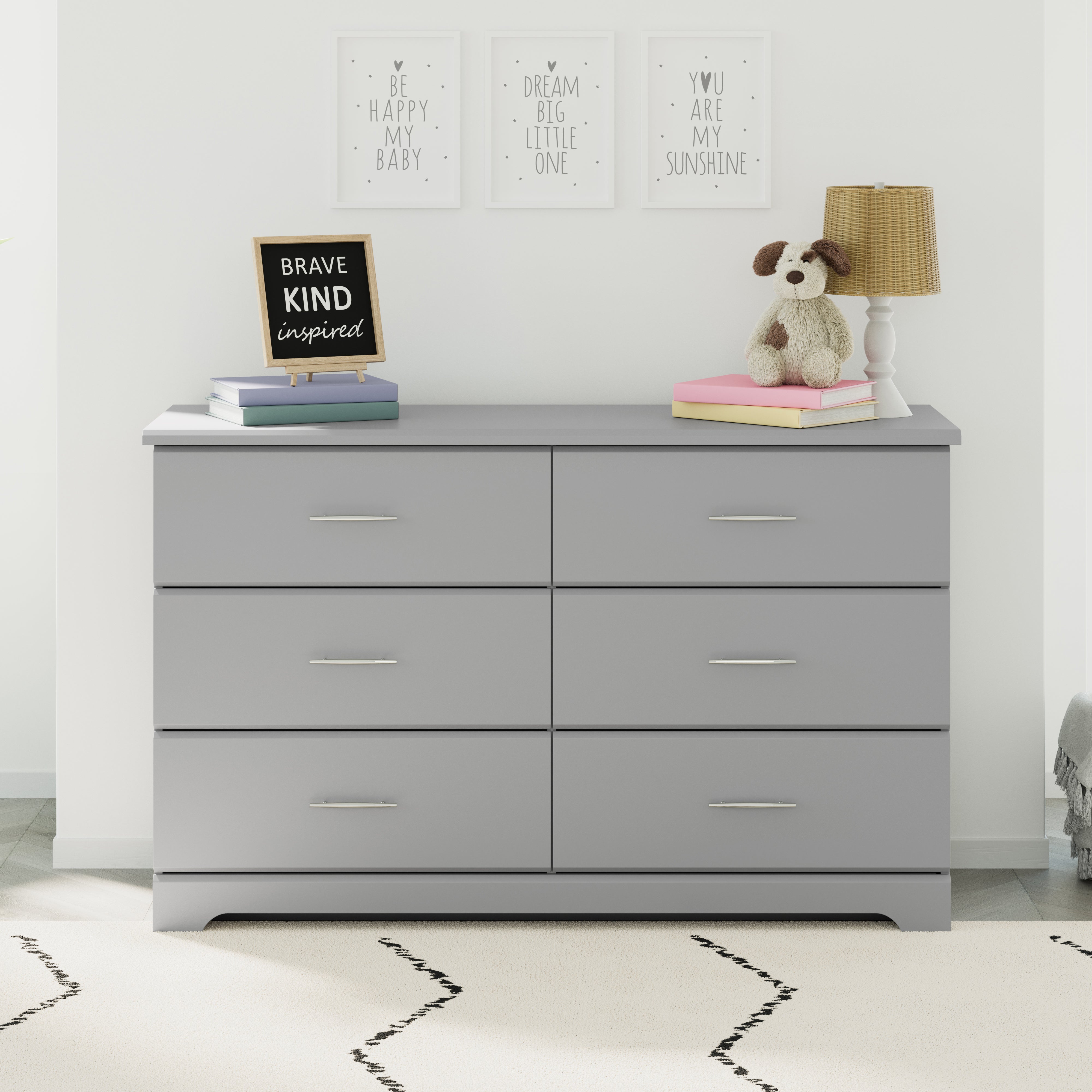 Storkcraft® Brookside 6 Drawer Double Dresser.