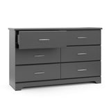 Storkcraft® Brookside 6 Drawer Double Dresser.