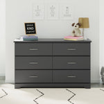 Storkcraft® Brookside 6 Drawer Double Dresser.