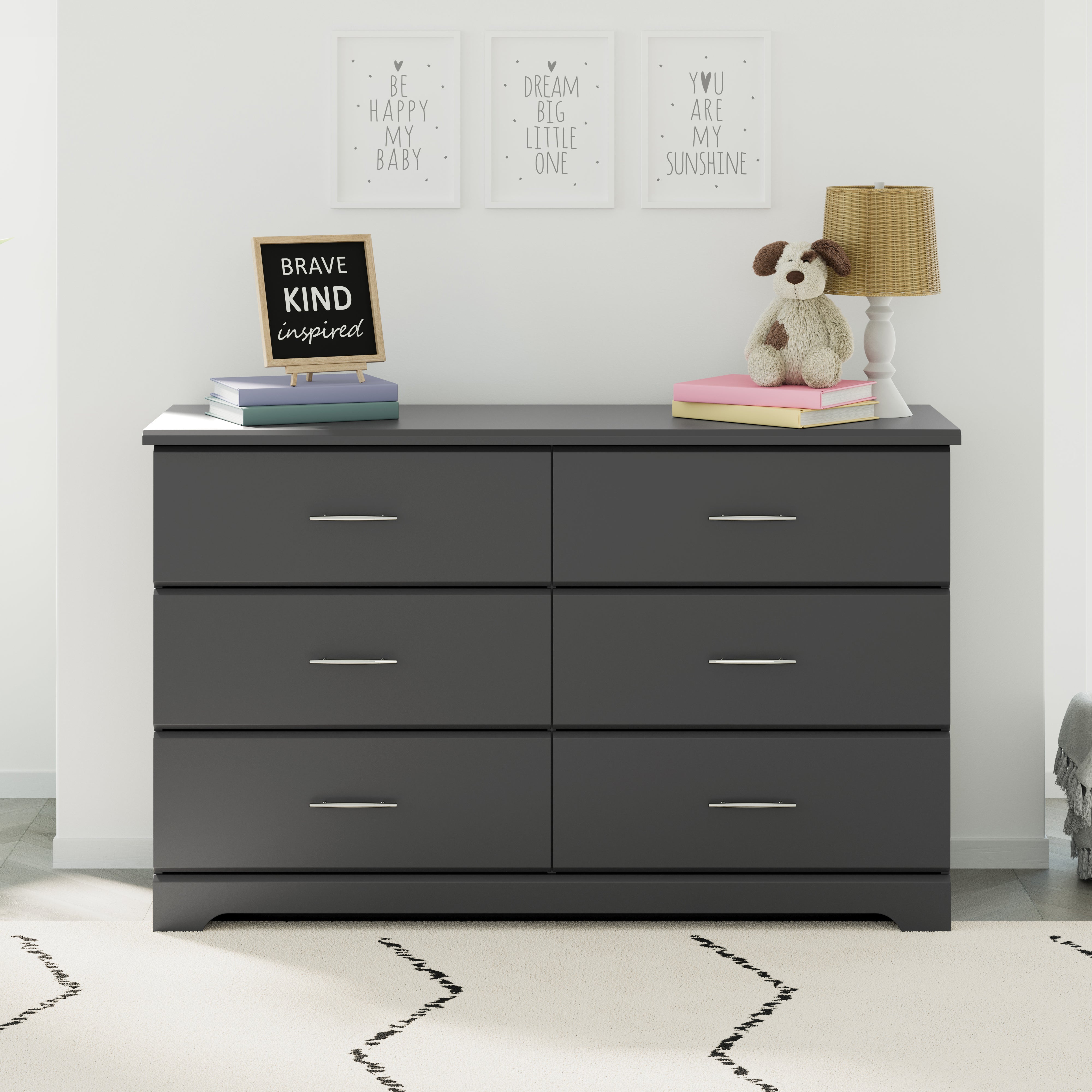 Storkcraft® Brookside 6 Drawer Double Dresser.