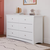 Storkcraft® Crescent 6 Drawer Double Dresser.