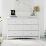 Storkcraft® Crescent 6 Drawer Double Dresser.