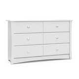 Storkcraft® Crescent 6 Drawer Double Dresser.