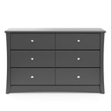 Storkcraft® Crescent 6 Drawer Double Dresser.