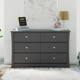 Storkcraft® Crescent 6 Drawer Double Dresser.