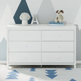 Storkcraft® Alpine 6 Drawer Dresser.