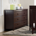 Storkcraft® Alpine 6 Drawer Dresser.
