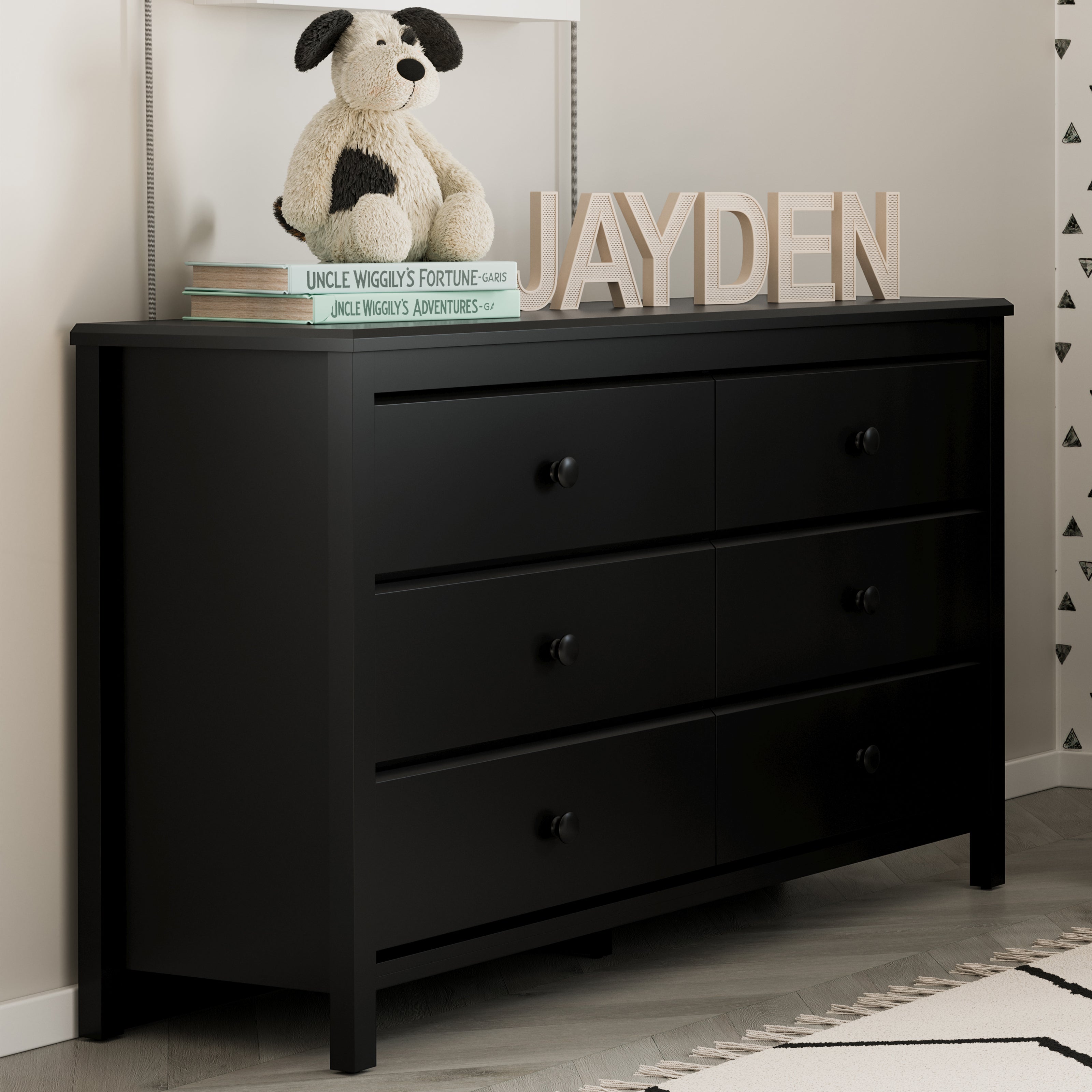 Storkcraft® Alpine 6 Drawer Dresser.