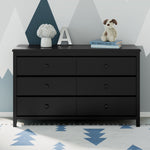 Storkcraft® Alpine 6 Drawer Dresser.