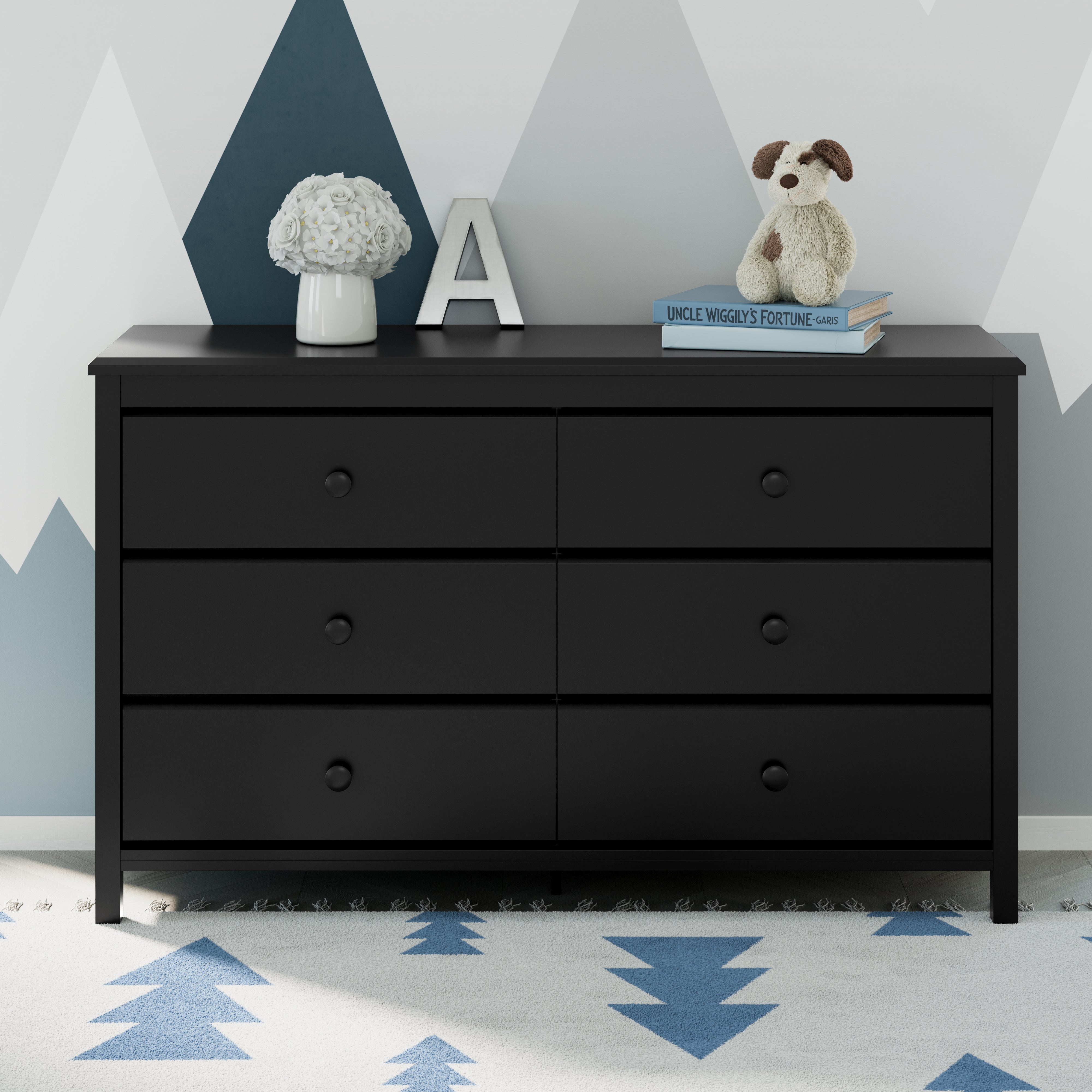 Storkcraft® Alpine 6 Drawer Dresser.
