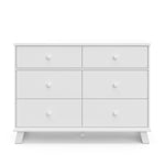 Storkcraft® Modern 6 Drawer Dresser.