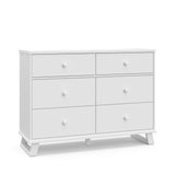 Storkcraft® Modern 6 Drawer Dresser.