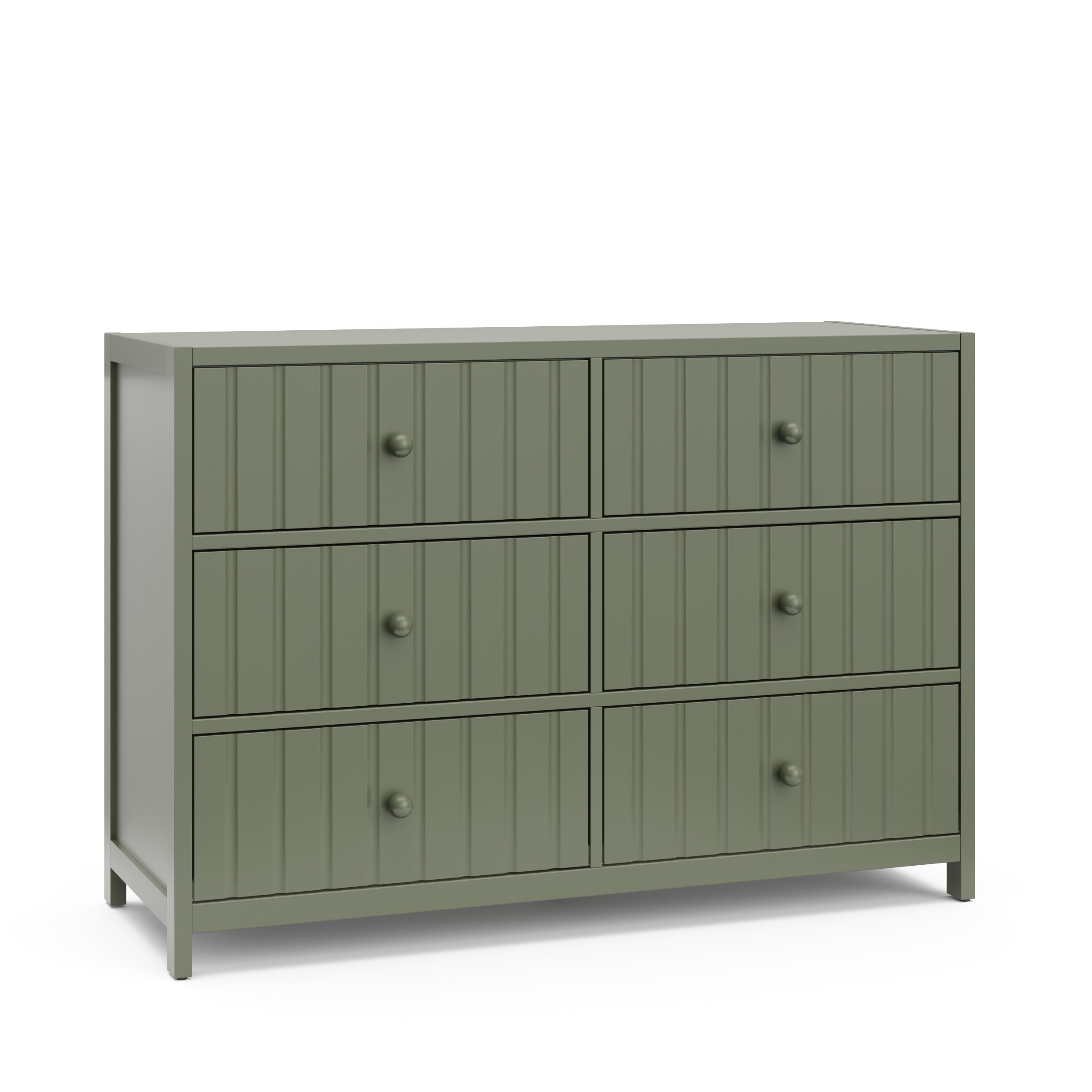 Olive dresser angled view