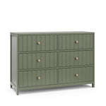 Olive dresser angled view
