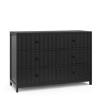 Black dresser angled view