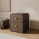 Santos hazelnut  2 drawer nightstand in kids room