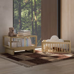 Storkcraft® Santorini® Deluxe Convertible Bassinet.