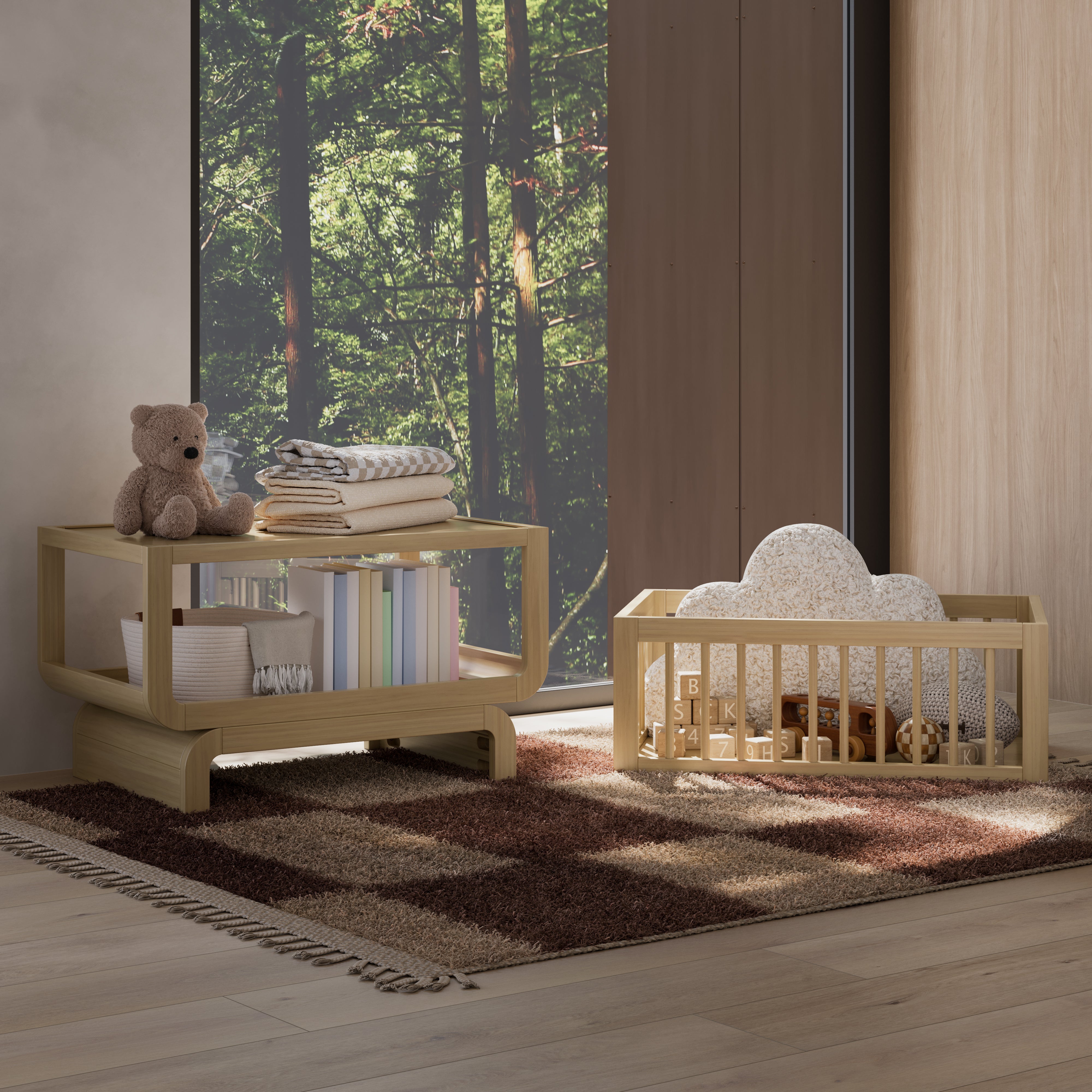 Storkcraft® Santorini® Deluxe Convertible Bassinet.