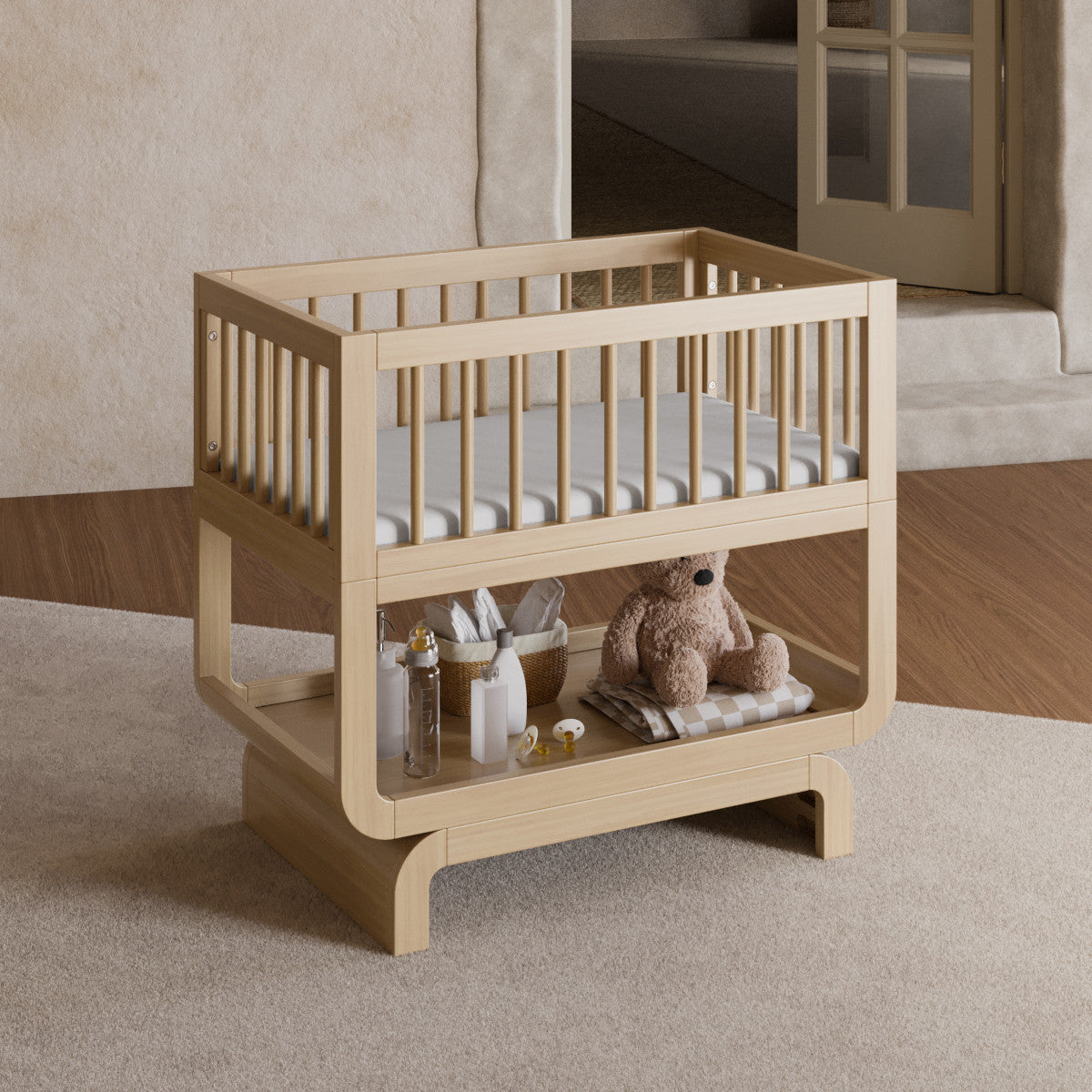Storkcraft® Santorini® Deluxe Convertible Bassinet.