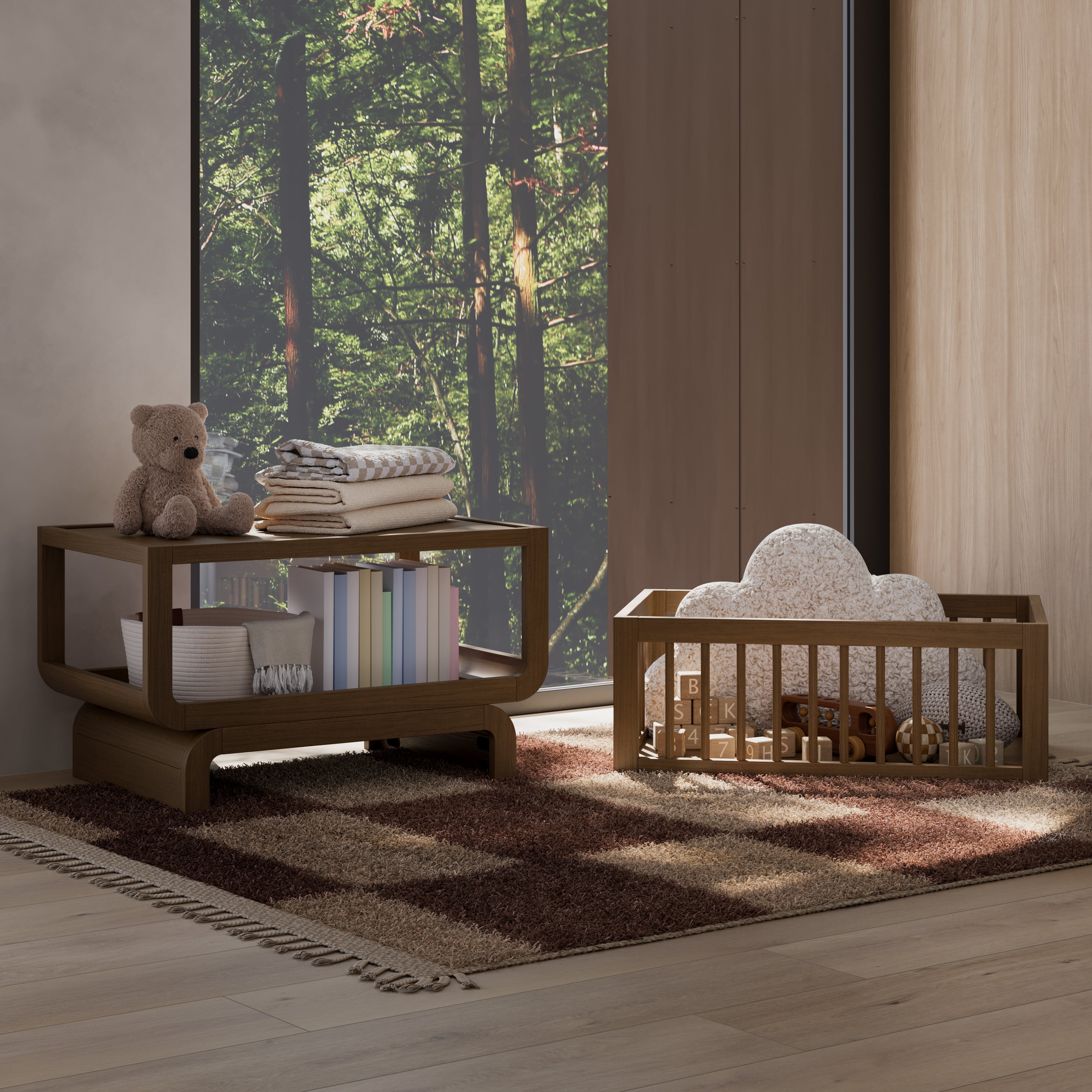 Storkcraft® Santorini® Deluxe Convertible Bassinet.